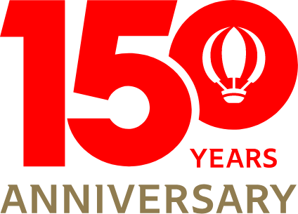 平博pinnacle体育平台制作所150周年的标志